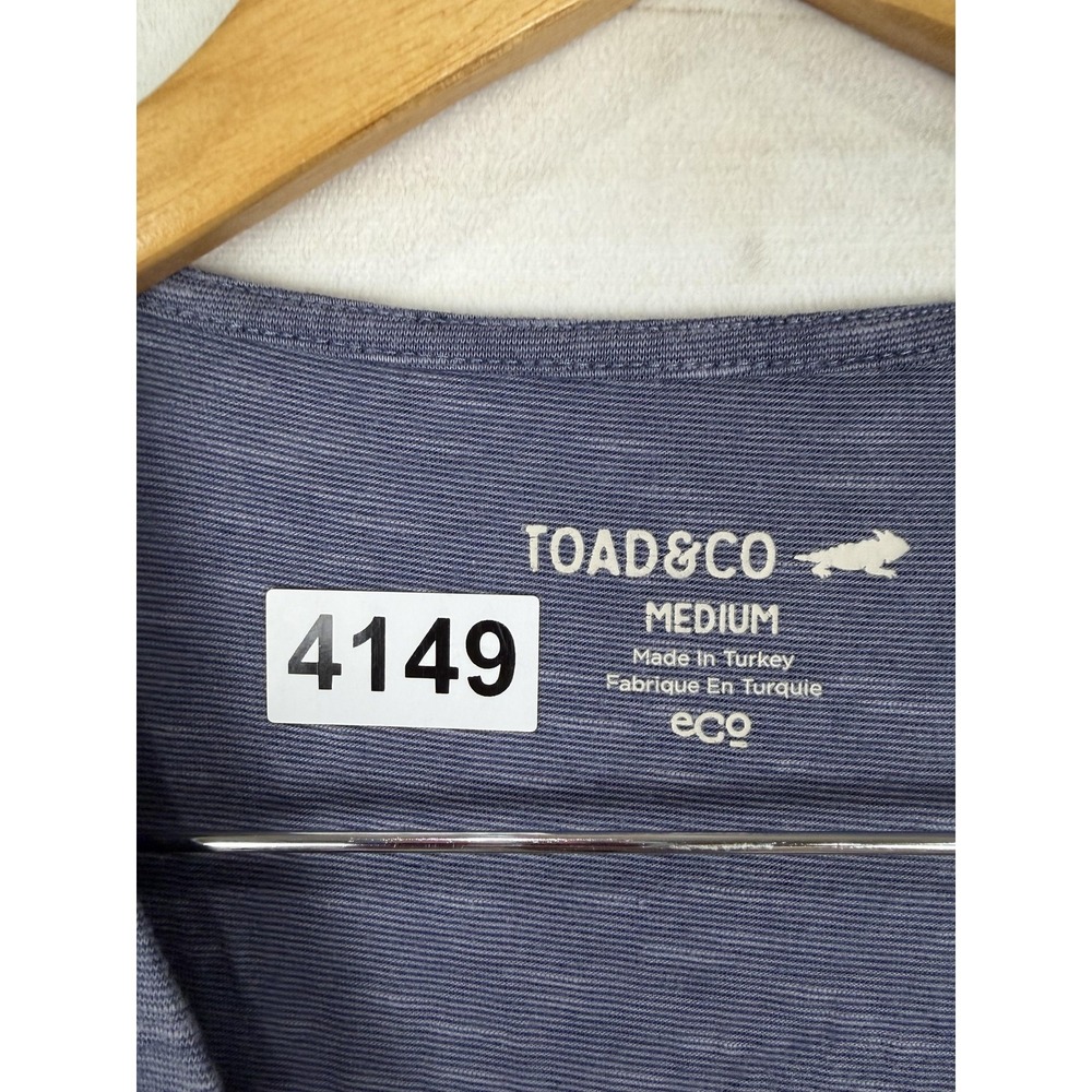 Toad&Co Sleeveless Wrap Midi Dress in Heather Navy - Picture 4 of 8